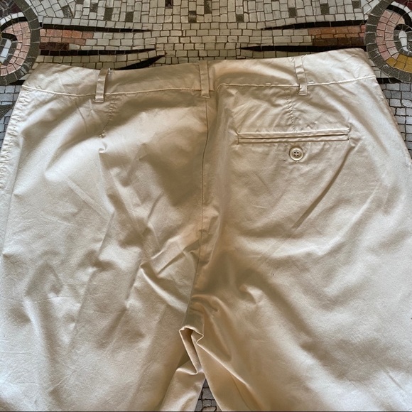 🔥 Gap Stretch Light Khaki Cropped Pants - Picture 6 of 7